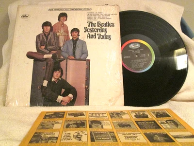 THE BEATLES YESTERDAY & TODAY ORIG 1966 STEREO BRITPOP SHRINK! EX+ DISC! Foto 1 de 4