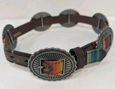 Cinturón Serape Ariat Niños Ovalado Concho Multicolor A1306997 Foto 1 de 4