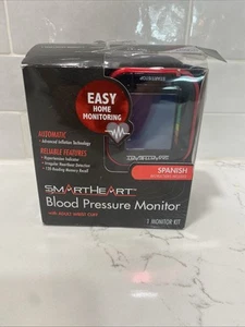 SmartHeart Blood Pressure Monitor Adult Wrist Cuff Advanced Inflation Technology - Picture 1 of 2