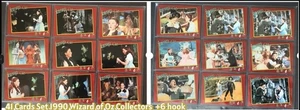 Vintage 1990 Wizard of Oz Collectors Set 41  Pacific Trading Cards +  6 Hook - Picture 1 of 14