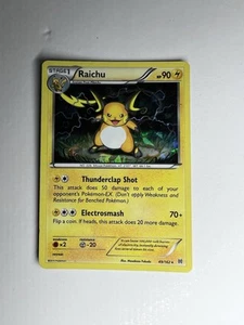 Pokémon TCG Raichu Theme Deck Exclusive 49/162 Promo Cracked Ice 2015 - Picture 1 of 2