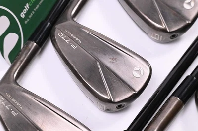 Taylormade P770 Aged Copper Irons / 4-PW / Stiff Flex KBS Tour Shafts - Image 1 of 4