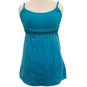 Lululemon Teal Blue Strappy Tank Top Size 6 - Picture 1 of 5