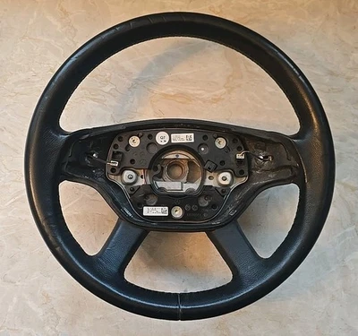 Mercedes-Benz ORIGINAL Lederlenkrad W221 C216 CL216 TOP schwarz A2214600103 9E84 - Bild 1 von 4