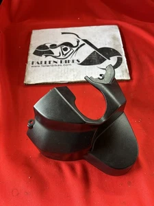 Cubierta de horquilla góndola izquierda genuina Harley-Davidson Road Glide Helix negra 24-25 - Imagen 1 de 8