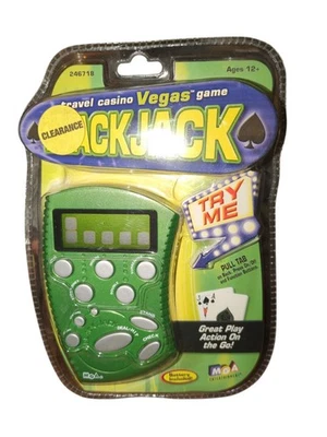 Juego portátil Travel Vegas Blackjack nuevo precintado Foto 1 de 2
