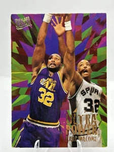 1995 Ultra 5 Karl Malone Utah Jazz Basketball Card - Picture 1 of 2