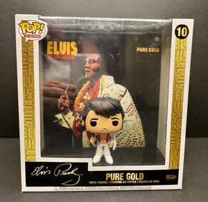 Funko Pop! Álbumes Elvis Presley Oro Puro #10 EDICIÓN LIMITADA 2021 NUEVO EN CAJA DV-736 - Imagen 1 de 8
