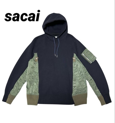 felpa con cappuccio sacai 2 usata