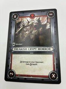Warhammer Champions Freakish Crypt Horror Unit Card 092/278 C - Picture 1 of 2