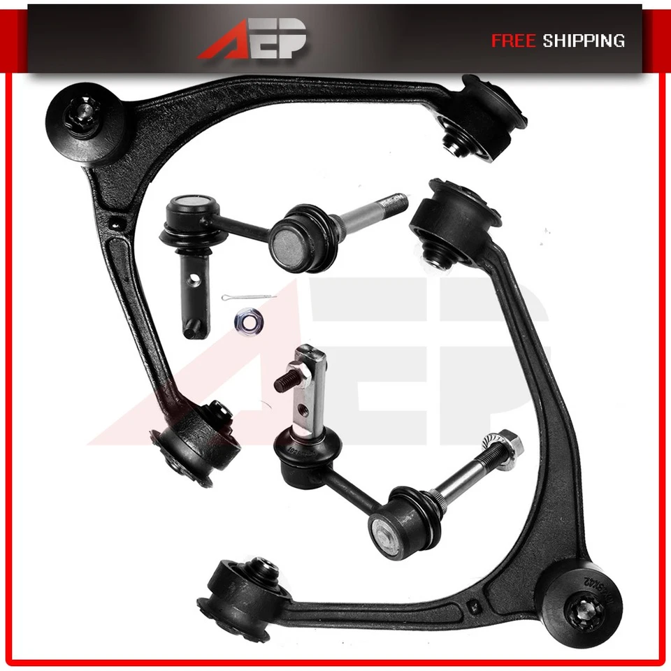 Fit For 1993-2005 Lexus GS300 Front 4 Pieces Control Arm And Ball Joint Sway Bar - Image 1 of 1