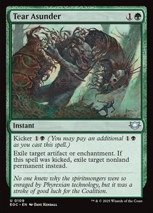 *MtG: 4x Tear Asunder - Commander Edge of Eternities Uncommon - magicman-europe* - Bild 1 von 1