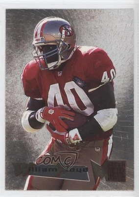 1995 Fleer Metal Silver Flasher William Floyd #17 - Image 1 of 2