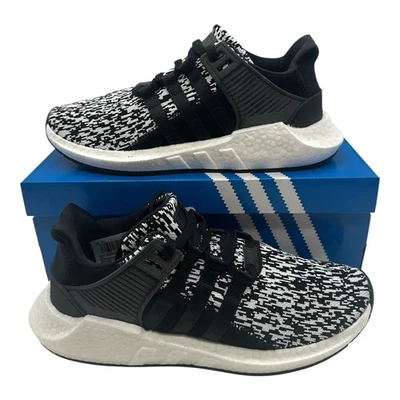 Adidas Originals EQT Support 93/17 Shoes Mens Sz 10 Black/White Sneakers BZ0584 - Image 1 of 4