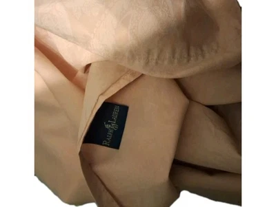 Ralph Lauren 2- TWIN- FLAT Sheets Light Pink 1- Pasley 1-Solid Color EUC  - Image 1 of 4