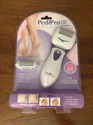 NEW PEDIPRO DELUXE SALON PEDI SYSTEM PERSONAL TOUCH FOOT FILE. PURPLE - Image 1 of 2