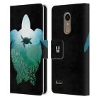 HEAD CASE DESIGNS ANIMAL DOUBLE EXPOSURE LEATHER BOOK CASE FOR LG PHONES 1