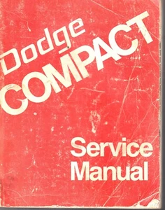 1974 Dodge Compact Service Manual.  Models B100, B200, B300, CB300, MB300 OEM - Picture 1 of 1