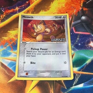 Meowth 77/113 Stamped Reverse Holo EX DELTA SPECIES Moderate Play Pokemon Karte - Bild 1 von 4