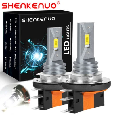 Faros de haz alto blancos H15 bombillas DRL para Freightliner Sprinter 2500 3500 2019 Foto 1 de 4