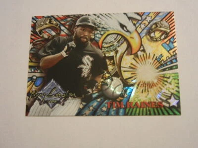 1995 STADIUM CLUB BASEBALL TIM RAINES #12 RING LEADERS CHICAGO WHITE SOX - Image 1 of 4