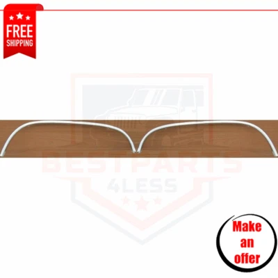 Set of 2 Front Driver and Passenger Side Fender Trims for 88-98 Chevrolet C1500 Foto 1 de 4