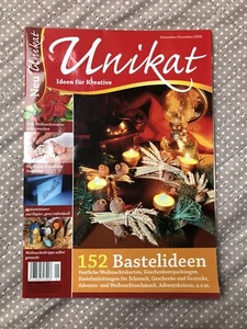 Unikat, Ideen für Kreative, 152 Bastelideen, November/Dezember 2008 - Bild 1 von 12