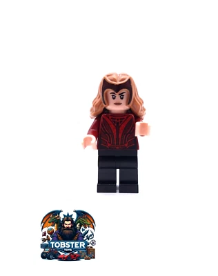 LEGO Minifigur Marvel Dr. Strange: Scarlet Witch Wanda Maximoff aus 76218 sh0831 - Bild 1 von 4