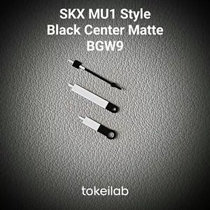JUEGO DE MANOS ESTILO MU1 NEGRO CENTRO MATE BGW9 / SEIKO MOD SKX SKX007 NH35 NH36 - Imagen 1 de 1