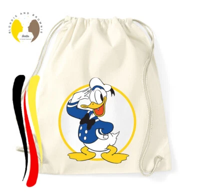 Blondie & Brownie Baumwoll Beutel Tasche Duck Ente Donald Matrose Mickey Minnie