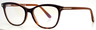 Gafas de gato Tom Ford TF5636-B 055 púrpura tortuga 52-16-140 B:39 B Foto 1 de 4