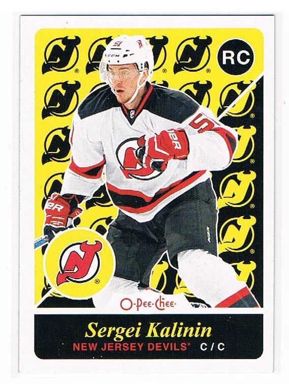 2015-16 SERGEI KALININ UD2 O-PEE-CHEE UPDATE MARQUEE ROOKIE RETRO #U28 DEVILS - Image 1 of 1
