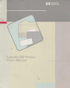 HP LaserJet IIIP Printer User Manual Keysight Agilent - Picture 1 of 11