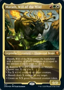 Marath, Will of the Wild x1 1x Leyendas de Comandante Grabado en Lámina Casi Nuevo Como Nuevo - Imagen 1 de 1