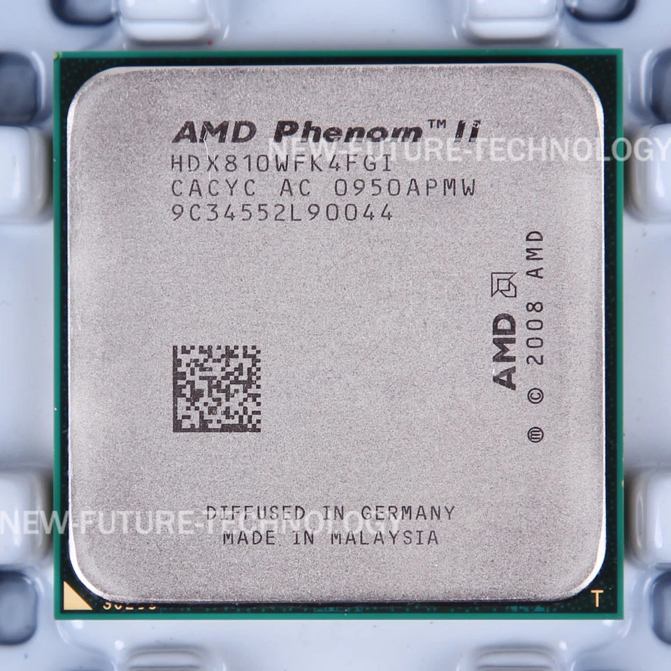 AMD Phenom II X4 810 (HDX810WFK4FGI) CPU 4000/2.6 GHz Socket AM3 100% Work - Image 1 of 1