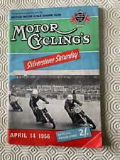 "MOTOR CYCLING'S SILVERSTONE SATURDAY, April 14 1956 - OFFICIAL PROGRAMME GOOD