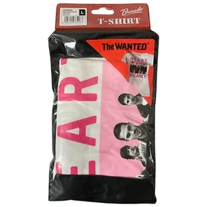 The Wanted Vacancy Band T Shirt Ladies Baby Tee Tour Concert Pop Size L - Picture 1 of 4