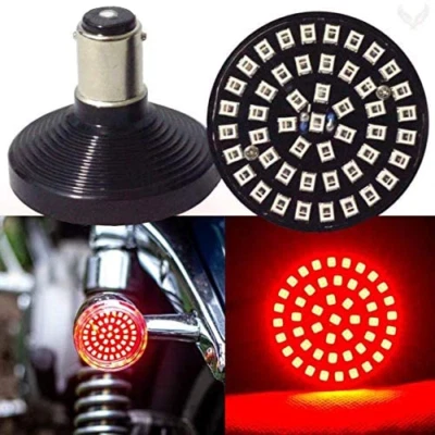 Eagle Lights SUNBURST Rear 2" LED Bullet Turn Signals 1156 for Harley Davidson - Image 1 of 4