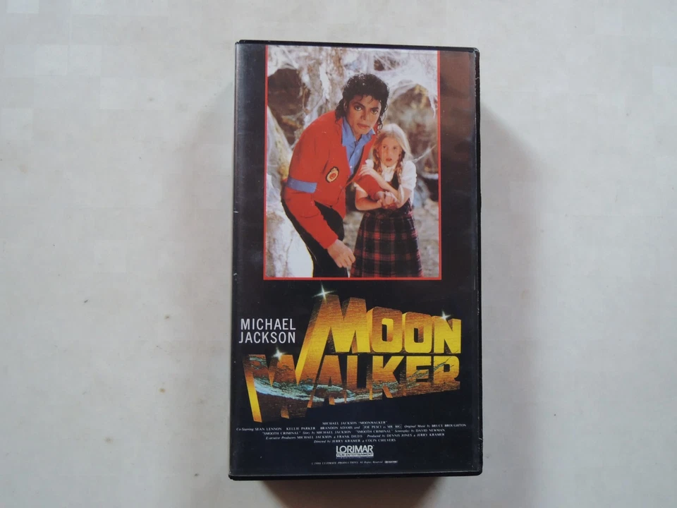 Michael Jackson MOONWALKER Japanese movie VHS japan Sean Lennon - Image 1 of 4