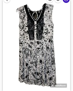 The Nightmare Before Christmas Character Toss Lace Accent Dress - Picture 1 of 3