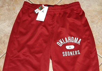 NUEVO Pantalones Nike Jordan Oklahoma Sooners Spotlight para Hombres M L XL Dri-Fit DD6372-698 Foto 1 de 4