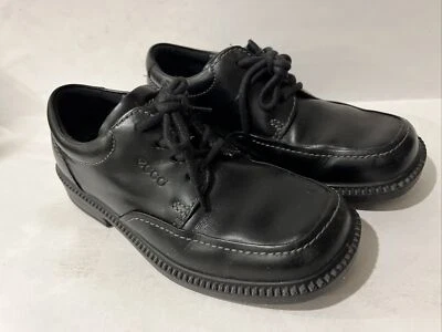 Ecco Leather  kid boy shoes - Black  - (size  EUR 31) - Image 1 of 4