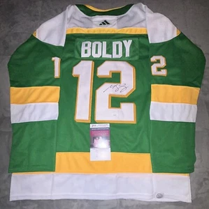Matt Boldy Signed Jersey Minnesota Wild JSA COA - Picture 1 of 3