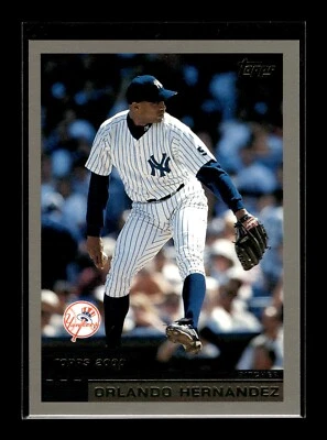 2000 Topps #285 Orlando Hernandez (EX)(BAS) - Image 1 of 2
