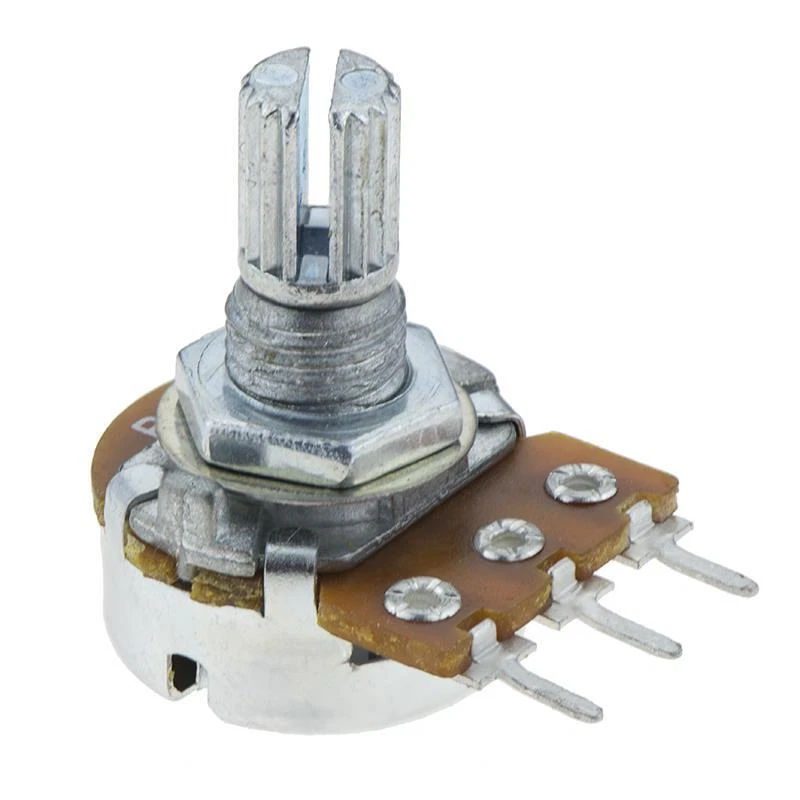 2K 16mm Logarithmic Splined Potentiometer - Image 1 of 1