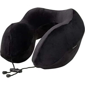 Travel Pillow - 100% Memory Foam Ultra Form Contoured Super and Neck Pillow - Picture 1 of 5