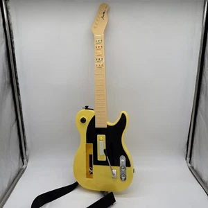 Guitar Hero Nyko Front Man Nintendo Wii Guitar Yellow Controller Tested Working - Picture 1 of 12