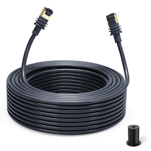 Standard Cable for Starlink Gen 3 Outdoor Waterproof Replacement Cable 30-150FT - Picture 1 of 12