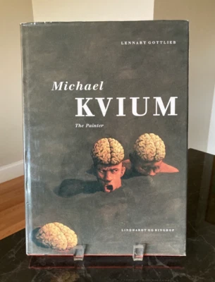 MICHAEL KVIUM THE PAINTER (BOOK) Text by Lennart Gottlieb, hardcover with dust j - Image 1 of 4