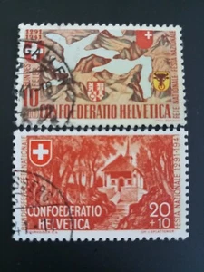 Switzerland Stamps-National Fete Day & 650th Anniv. of Swiss Independence B110-1 - Picture 1 of 1